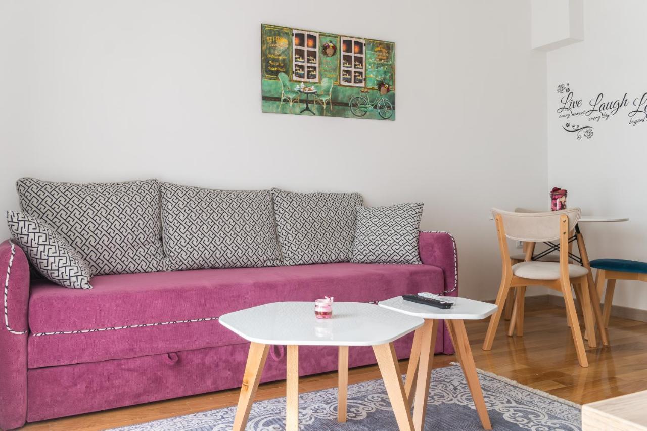 Luxury ǀ Apartments ǀ Residential Building ǀ Wifi Skopje Bagian luar foto